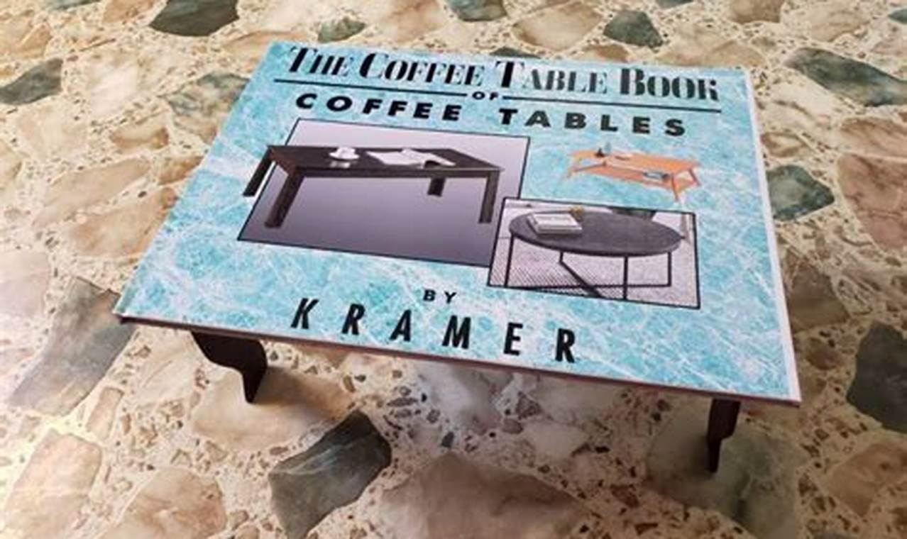 coffee table book about coffee tables