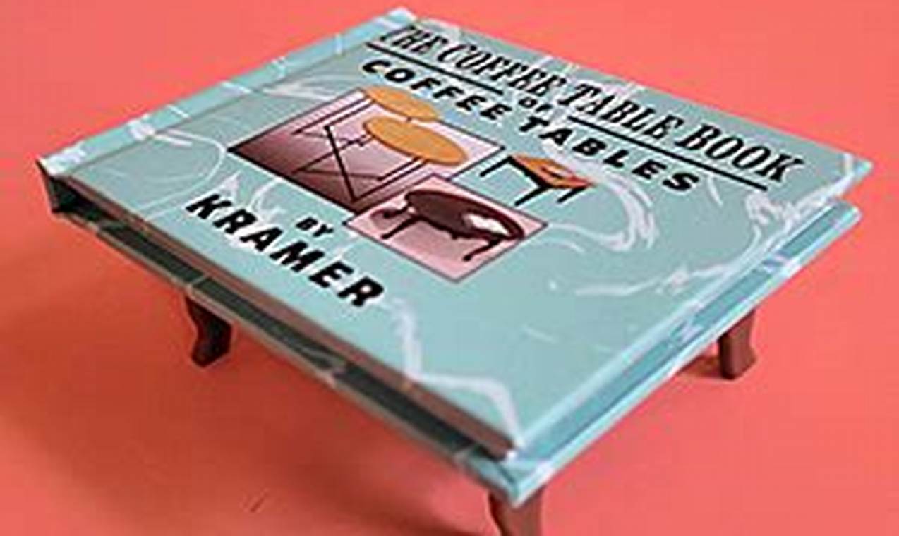 kramer coffee table book