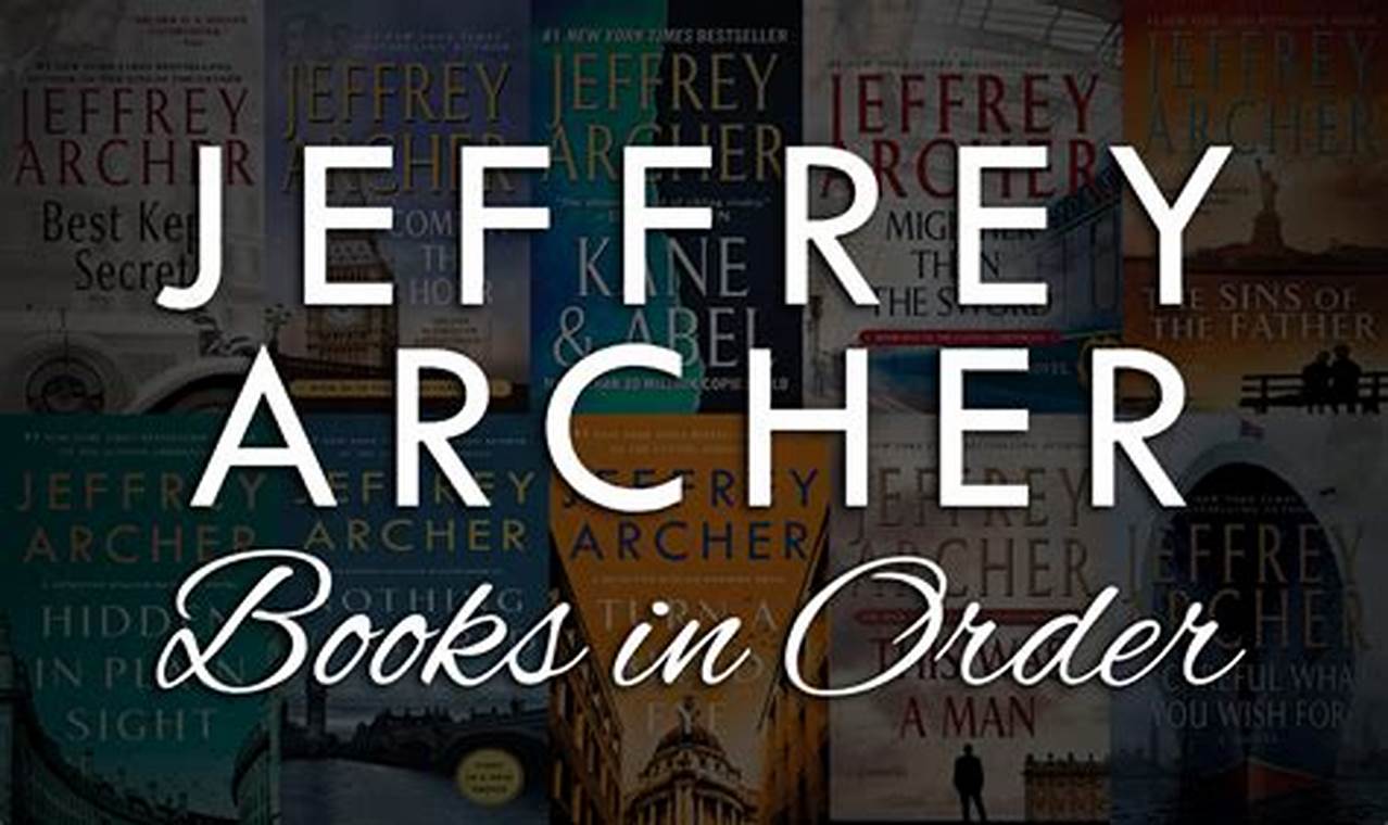 jeffrey archer books in order