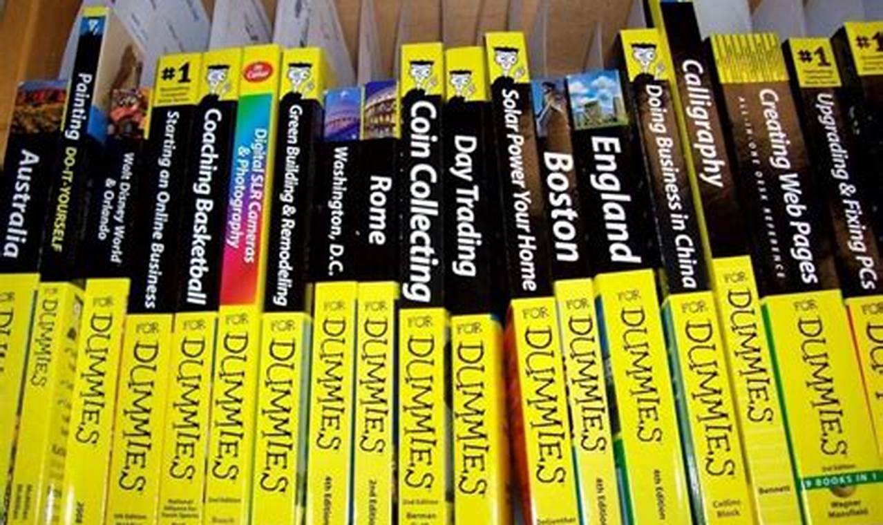 for dummies books list