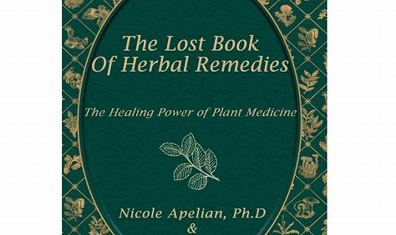 the lost book of herbal remedies