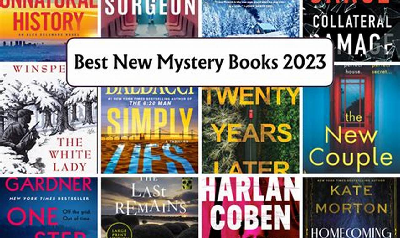 new mystery books 2023