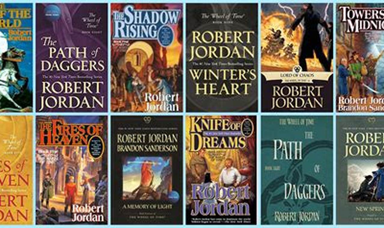 how many wheel of time books