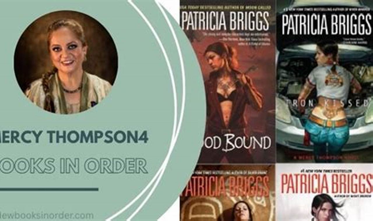 mercy thompson book order