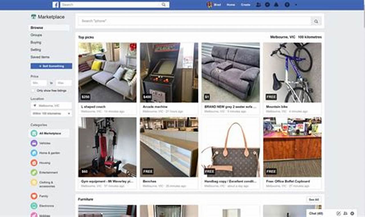 face book market place