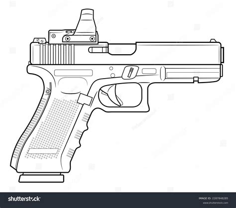How To Draw A Glock
