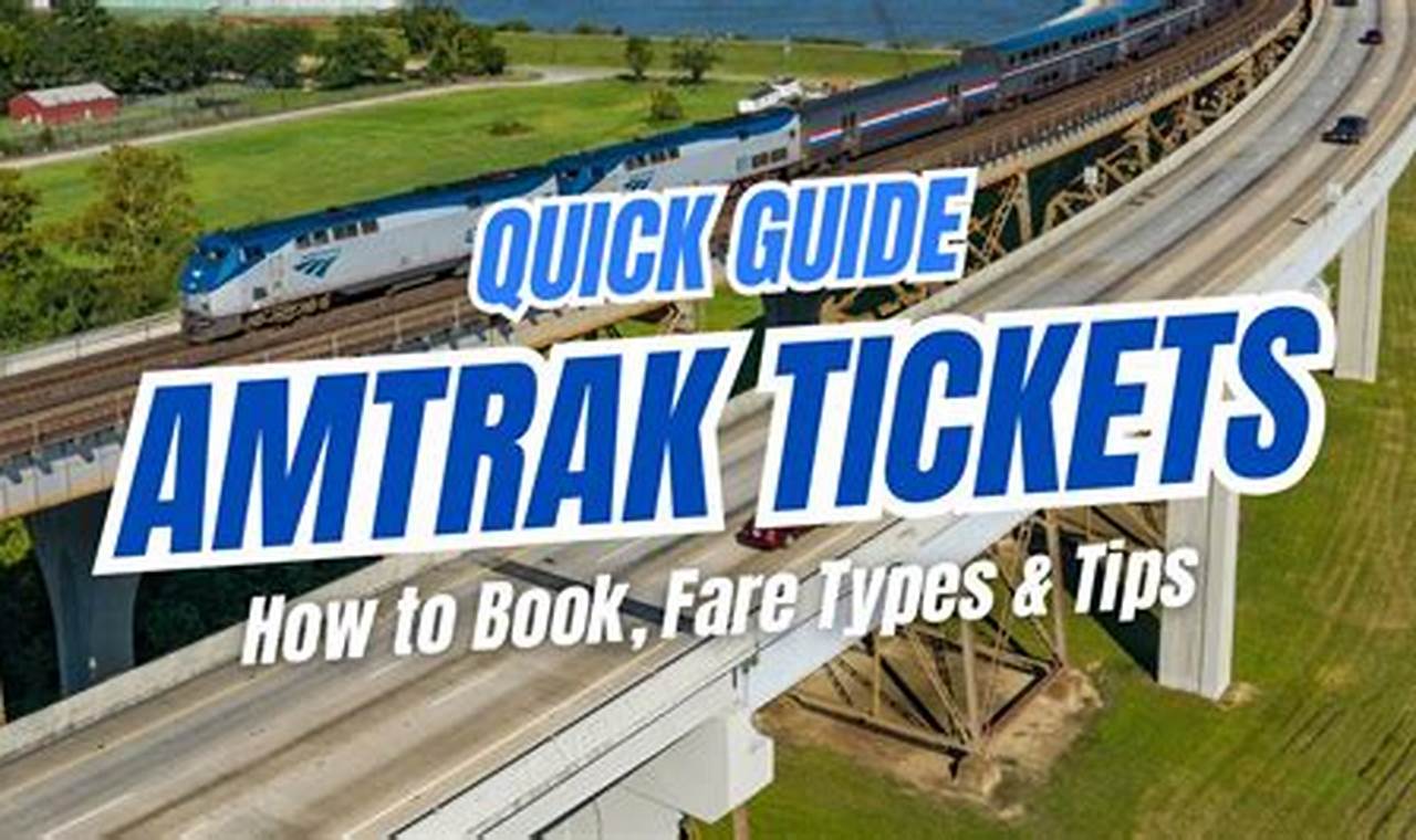 amtrak book tickets