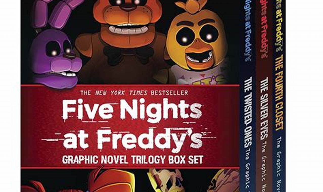 five nights at freddy's books
