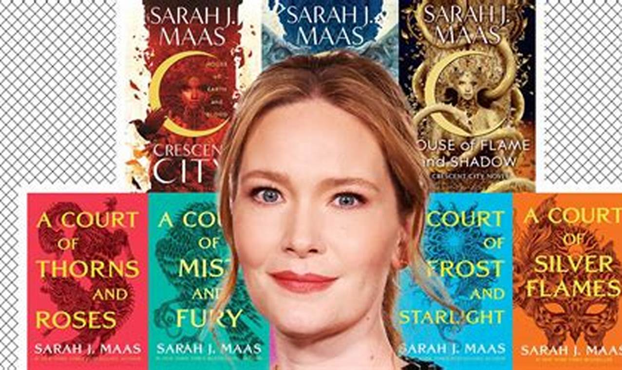 sarah j maas book order